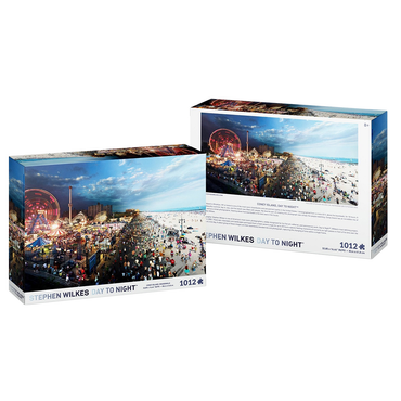 Puzzle: Stephen Wilkes Coney Island, Day to Night
