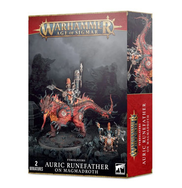Warhammer Age of Sigmar - Auric Runefather on Magmadroth (84-23)