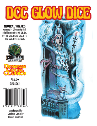 Dungeon Crawl Classics (DCC): Neutral Wizard Dice