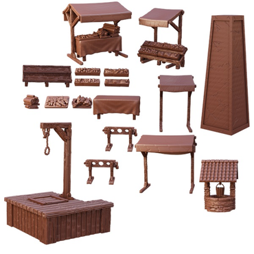 Terrain Crate - Village Square (MGTC130)