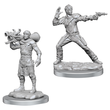 D&D Nolzur's Miniature: Human Artificer & Apprentice