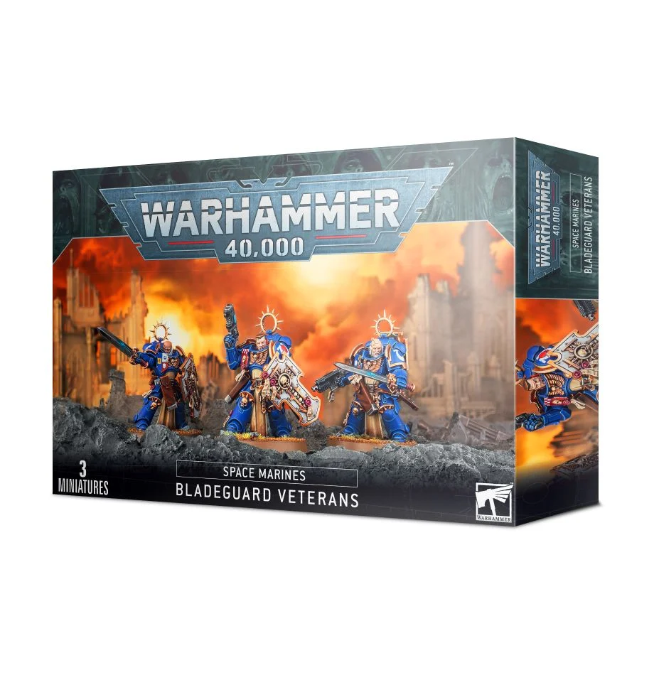 Warhammer 40K - Space Marines: Bladeguard Veterans (48-44)