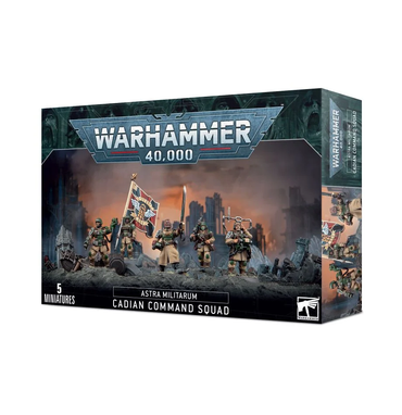 Warhammer 40K: Astra Militarum: Cadian Command Squad (47-09)