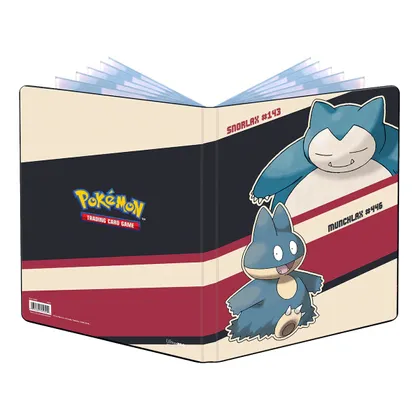 Ultra Pro Binder: PRO 9- Pocket Pokemon- Snorlax & Munchlax