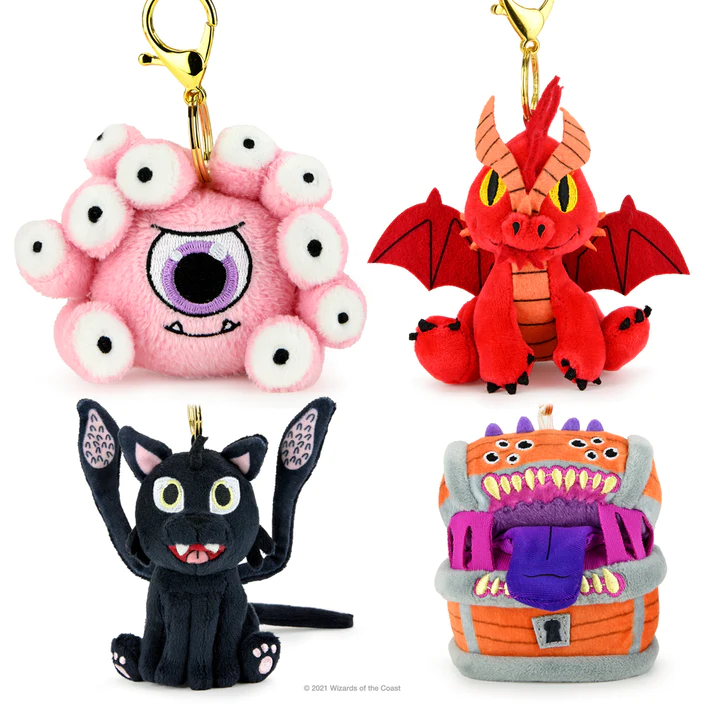 D&D 3" Plush Charms
