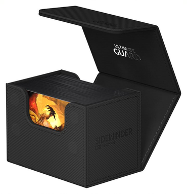 Ultimate Guard 80+ Sidewinder Monocolor Black
