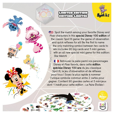 Spot It: Disney 100th Anniverary