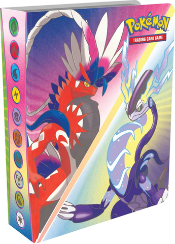 Pokemon Mini Portfolio (Holds 60 cards) with Scarlet & Violet pack