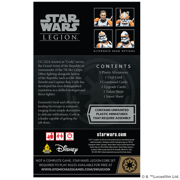 Star Wars: Legion - Clone Commander Cody